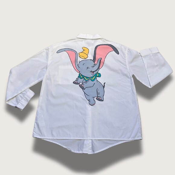 Vintage-Inspired Disney x Zara Long-Sleeve Button-Up (Dumbo) - Picture 3 of 4